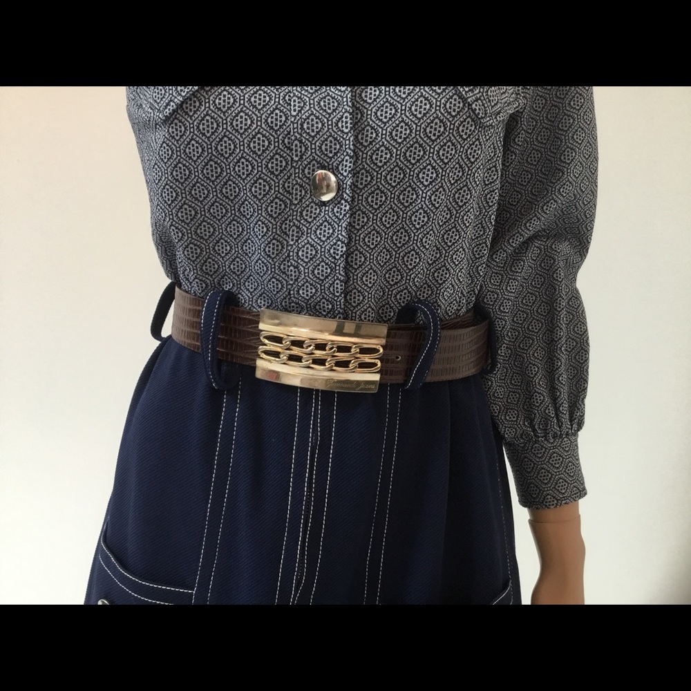 Vintage Trussardi women’s belt M/L